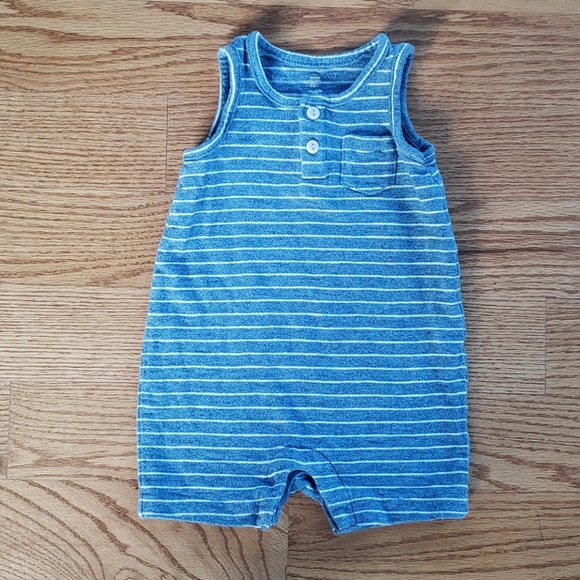 Baby Gap sleeveless romper size 6-12m 🐟 - Picture 2 of 4